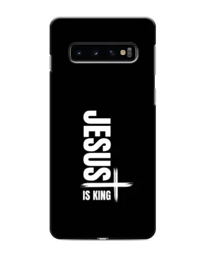 Чехол для Samsung Galaxy s10 Plus с картинкой «Вертикаль веры Jesus»