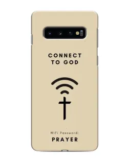 Чехол для Samsung Galaxy s10 Plus с картинкой «Молитва Connect»