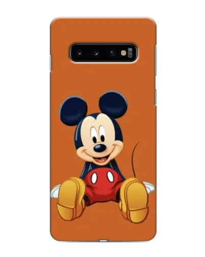 Чохол для Samsung Galaxy s10 Plus з картинкою «Міккі відпочиває»