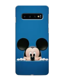 Чохол для Samsung Galaxy s10 Plus з картинкою «Міккі виглядає»