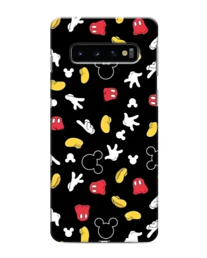 Чохол для Samsung Galaxy s10 Plus з картинкою «Графічний принт лапок»