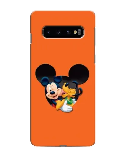 Чохол для Samsung Galaxy s10 Plus з картинкою «Серце Міккі Мінні»