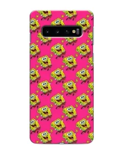 Чохол для Samsung Galaxy s10 Plus з картинкою «Рожевий паттерн»