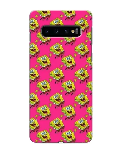 Чохол для Samsung Galaxy s10 Plus з картинкою «Рожевий паттерн»