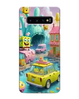 Чохол для Samsung Galaxy s10 Plus з картинкою «Монстр-трак пригоди»