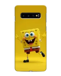Чохол для Samsung Galaxy s10 Plus з картинкою «Позитивний Губка Боб»