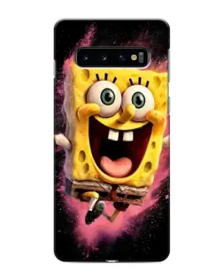 Чохол для Samsung Galaxy s10 Plus з картинкою «Вибуховий Спанч Боб»