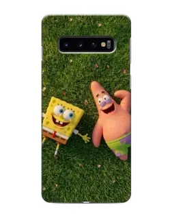 Чехол для Samsung Galaxy s10 Plus с картинкой «Друзья на лужайке»