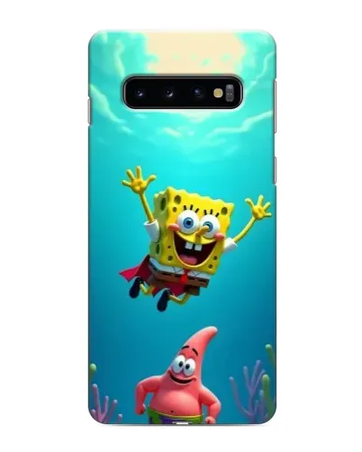 Чехол для Samsung Galaxy s10 Plus с картинкой «Спанч Боб под водой» Чехол для Samsung Galaxy s10 Plus с картинкой «Спанч Боб под водой»