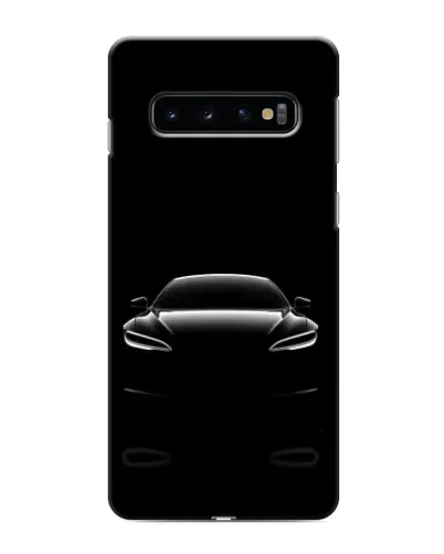 Чехол для Samsung Galaxy s10 Plus с картинкой «Силуэт Tesla Night» Чехол для Samsung Galaxy s10 Plus с картинкой «Силуэт Tesla Night»
