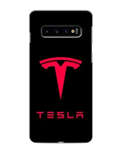 Чехол для Samsung Galaxy s10 Plus с картинкой «Tesla Red Logo» Чехол для Samsung Galaxy s10 Plus с картинкой «Tesla Red Logo»