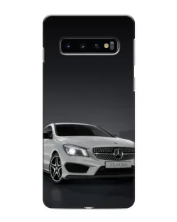 Чохол для Samsung Galaxy s10 Plus з картинкою «Mercedes AMG GT Silver»