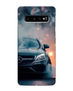 Чохол для Samsung Galaxy s10 Plus з картинкою «Mercedes — нічне місто»