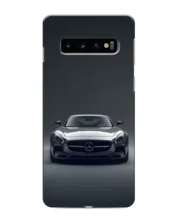 Чохол для Samsung Galaxy s10 Plus з картинкою «Mercedes на чорному»