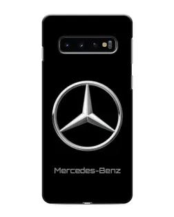 Чохол для Samsung Galaxy s10 Plus з картинкою «Mercedes Silver Logo»