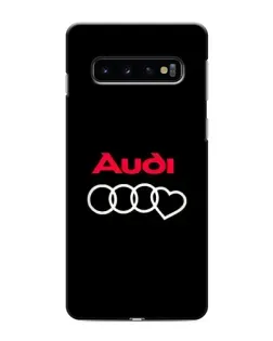 Чохол для Samsung Galaxy s10 Plus з картинкою «Логотип Audi Heart»