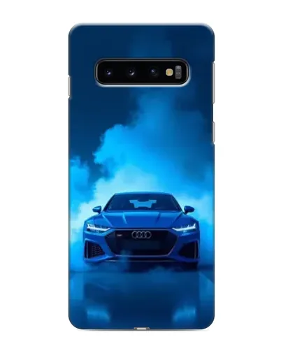 Чохол для Samsung Galaxy s10 Plus з картинкою «Audi — блакитна енергія» Чохол для Samsung Galaxy s10 Plus з картинкою «Audi — блакитна енергія»