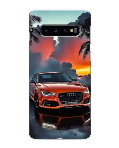 Чохол для Samsung Galaxy s10 Plus з картинкою «Audi — захід сонця» Чохол для Samsung Galaxy s10 Plus з картинкою «Audi — захід сонця»