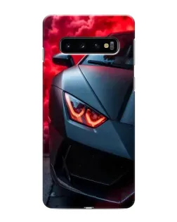 Чохол для Samsung Galaxy s10 Plus з картинкою «Lamborghini червоне сяйво»