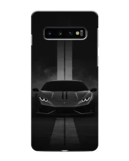 Чохол для Samsung Galaxy s10 Plus з картинкою «Lamborghini симетрія доріг»