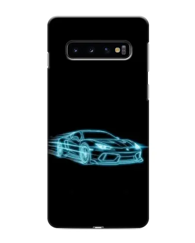 Чохол для Samsung Galaxy s10 Plus з картинкою «Неоновий контур Lamborghini» Чохол для Samsung Galaxy s10 Plus з картинкою «Неоновий контур Lamborghini»