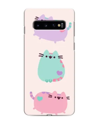 Чохол для Samsung Galaxy s10 Plus з картинкою «Pusheen тріо» Чохол для Samsung Galaxy s10 Plus з картинкою «Pusheen тріо»