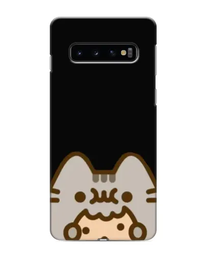 Чохол для Samsung Galaxy s10 Plus з картинкою «Пушин на чорному» Чохол для Samsung Galaxy s10 Plus з картинкою «Пушин на чорному»
