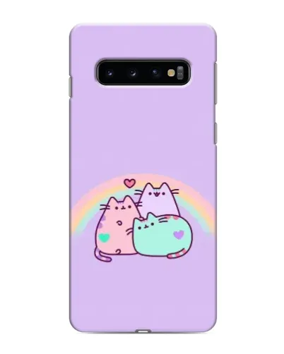 Чохол для Samsung Galaxy s10 Plus з картинкою «Веселкові Пушини» Чохол для Samsung Galaxy s10 Plus з картинкою «Веселкові Пушини»