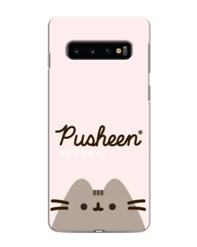 Чохол для Samsung Galaxy s10 Plus з картинкою «Pusheen логотип» Чохол для Samsung Galaxy s10 Plus з картинкою «Pusheen логотип»
