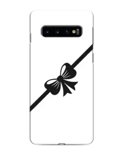 Чохол для Samsung Galaxy s10 Plus з картинкою «Діагональний бант»