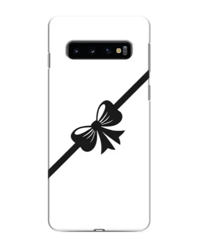 Чохол для Samsung Galaxy s10 Plus з картинкою «Діагональний бант» Чохол для Samsung Galaxy s10 Plus з картинкою «Діагональний бант»