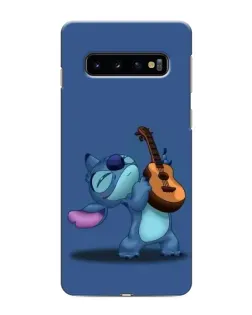Чехол для Samsung Galaxy s10 Plus с картинкой «Стич с укулеле» Чехол для Samsung Galaxy s10 Plus с картинкой «Стич с укулеле»