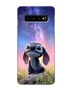 Чехол для Samsung Galaxy s10 Plus с картинкой «Стич на рассвете» Чехол для Samsung Galaxy s10 Plus с картинкой «Стич на рассвете»