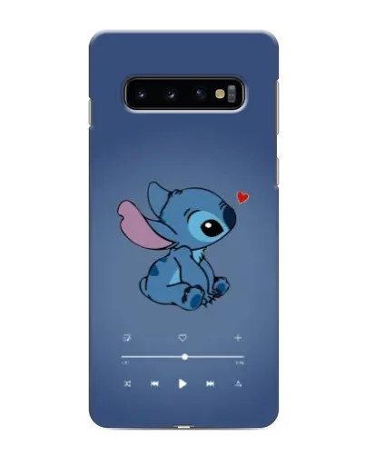Чехол для Samsung Galaxy s10 Plus с картинкой «Музыкальный Stitch»