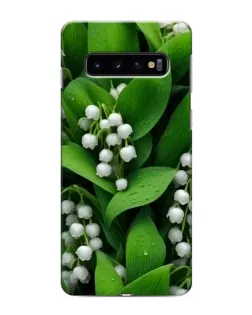 Чохол для Samsung Galaxy s10 Plus з картинкою «Конвалії в зелені» Чохол для Samsung Galaxy s10 Plus з картинкою «Конвалії в зелені»