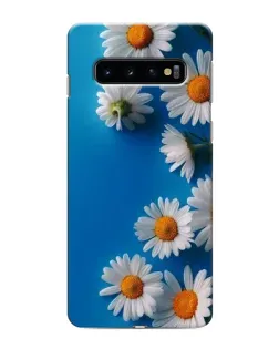 Чохол для Samsung Galaxy s10 Plus з картинкою «Білосніжні маргаритки» Чохол для Samsung Galaxy s10 Plus з картинкою «Білосніжні маргаритки»