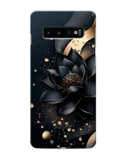 Чохол для Samsung Galaxy s10 Plus з картинкою «Чорний лотос» Чохол для Samsung Galaxy s10 Plus з картинкою «Чорний лотос»