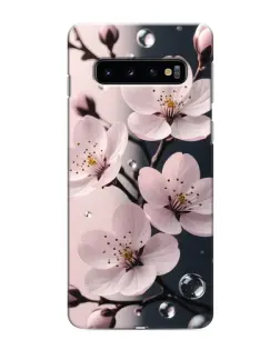 Чохол для Samsung Galaxy s10 Plus з картинкою «Ніжня сакура та краплі» Чохол для Samsung Galaxy s10 Plus з картинкою «Ніжня сакура та краплі»