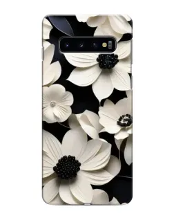 Чохол для Samsung Galaxy s10 Plus з картинкою «Об'ємні білі квіти» Чохол для Samsung Galaxy s10 Plus з картинкою «Об'ємні білі квіти»
