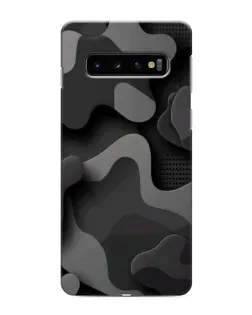 Чохол для Samsung Galaxy s10 Plus з картинкою «Темний абстрактний камуфляж» Чохол для Samsung Galaxy s10 Plus з картинкою «Темний абстрактний камуфляж»