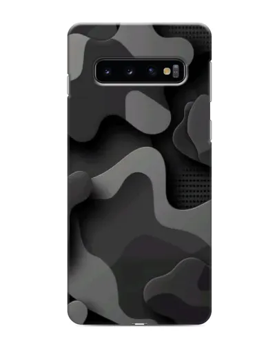 Чохол для Samsung Galaxy s10 Plus з картинкою «Темний абстрактний камуфляж» Чохол для Samsung Galaxy s10 Plus з картинкою «Темний абстрактний камуфляж»