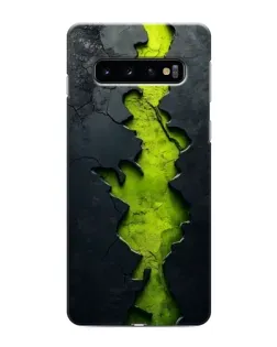 Чохол для Samsung Galaxy s10 Plus з картинкою «Салатовий розлом скелі» Чохол для Samsung Galaxy s10 Plus з картинкою «Салатовий розлом скелі»