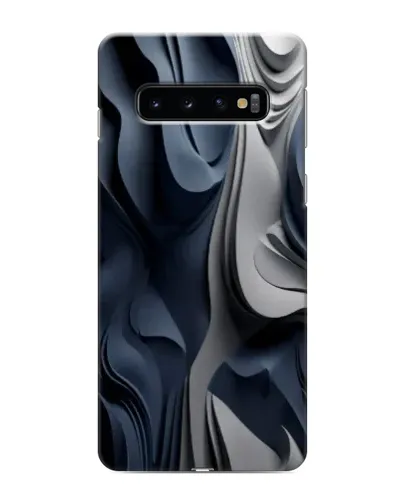 Чохол для Samsung Galaxy s10 Plus з картинкою «Об'ємні сині складки» Чохол для Samsung Galaxy s10 Plus з картинкою «Об'ємні сині складки»