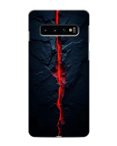 Чохол для Samsung Galaxy s10 Plus з картинкою «Червона лавова тріщина» Чохол для Samsung Galaxy s10 Plus з картинкою «Червона лавова тріщина»