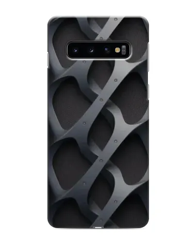 Чохол для Samsung Galaxy s10 Plus з картинкою «Об'ємне сіре плетіння» Чохол для Samsung Galaxy s10 Plus з картинкою «Об'ємне сіре плетіння»