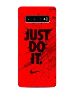Чехол для Samsung Galaxy S10 с картинкой «Nike Just Do It»