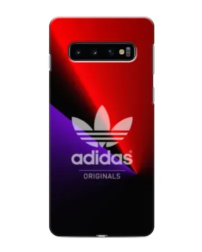 Чехол для Samsung Galaxy S10 с картинкой «Adidas Red Neon»