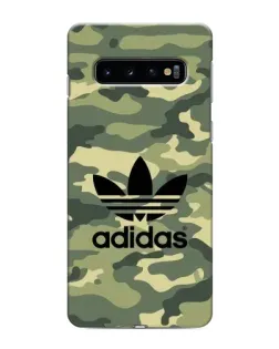 Чехол для Samsung Galaxy S10 с картинкой «Милитари стиль Adidas»
