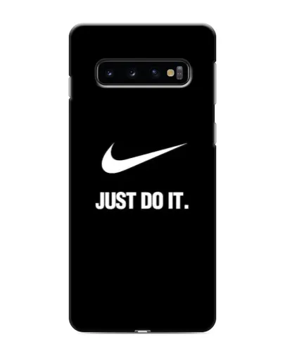 Чехол для Samsung Galaxy S10 с картинкой «Классический принт Nike»