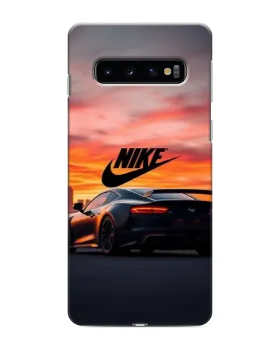 Чехол для Samsung Galaxy S10 с картинкой «Nike и суперкар»